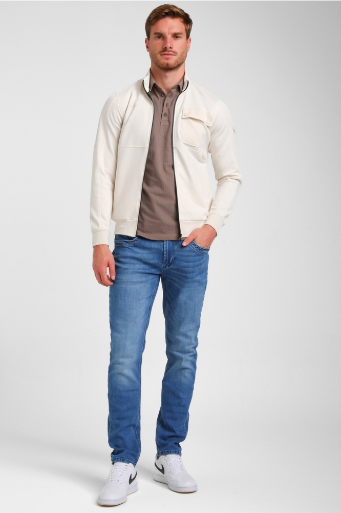 PRAKTISCH INTERLOCK VEST 425941 1002 sand